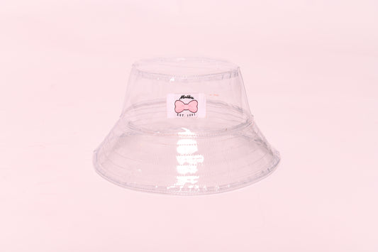 CLEAR PVC Bucket Hat